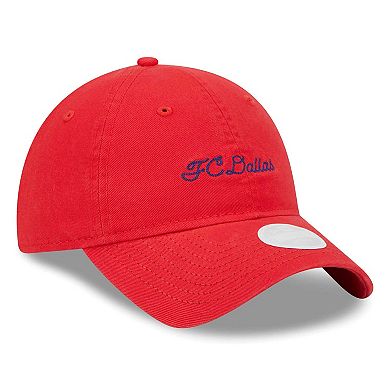 Women's New Era Red FC Dallas Throwback 9TWENTY Adjustable Hat