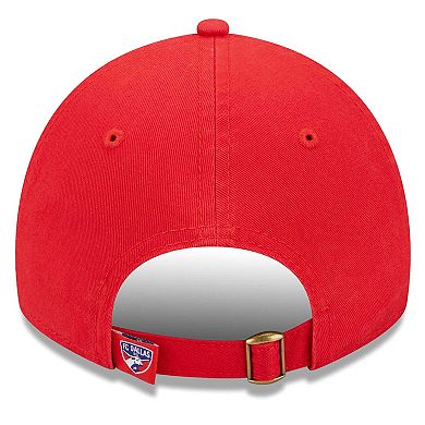 Women's New Era Red FC Dallas Throwback 9TWENTY Adjustable Hat