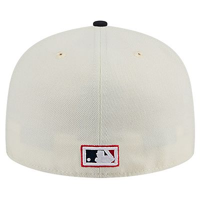 Men's New Era Cream California Angels Cooperstown Collection