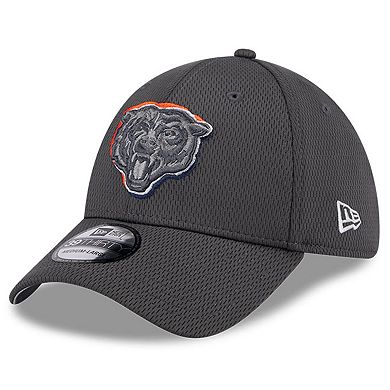 Men's New Era Graphite Chicago Bears 2024 NFL Draft 39THIRTY Flex Hat