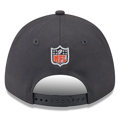 Youth New Era  Graphite Cincinnati Bengals 2024 NFL Draft 9FORTY Adjustable Hat