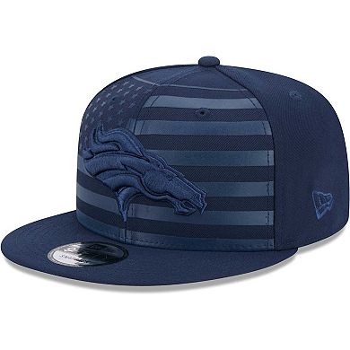 Men's New Era Navy Denver Broncos Independent 9FIFTY Snapback Hat