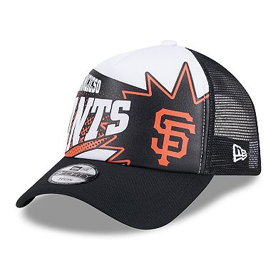 Youth New Era Black San Francisco Giants Boom 9FORTY Adjustable Hat