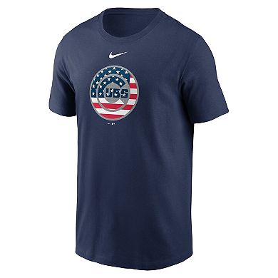 Men's Nike Navy Chicago Cubs Americana T-Shirt