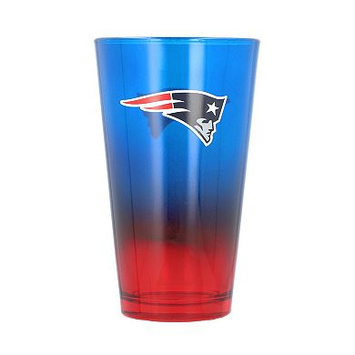 New England Patriots Four-Pack Beer Flight Glass Set