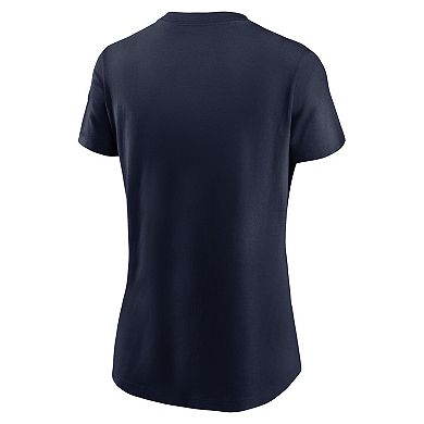 Women's Nike Navy Penn State Nittany Lions Primetime Evergreen Logo T-Shirt