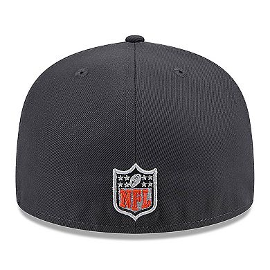 Men's New Era  Graphite Cincinnati Bengals Official 2024 NFL Draft On Stage 59FIFTY Fitted Hat