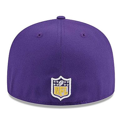 Men's New Era  Purple Minnesota Vikings 2024 NFL Draft 59FIFTY Fitted Hat