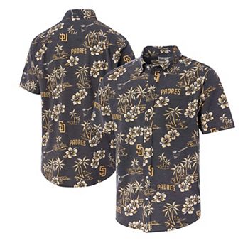 Men's Reyn Spooner Brown San Diego Padres Kekai Button-Down Shirt