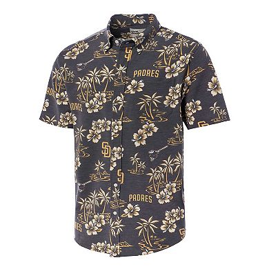 Men's Reyn Spooner Brown San Diego Padres Kekai Button-Down Shirt