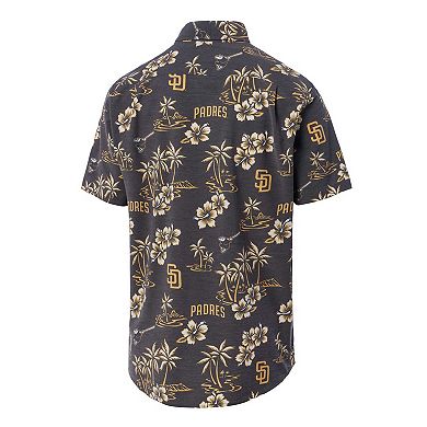 Men's Reyn Spooner Brown San Diego Padres Kekai Button-Down Shirt