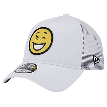 Men's New Era White USC Trojans Wink Foam Trucker Adjustable Hat
