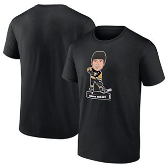 Men's Fanatics Branded Sidney Crosby Black Pittsburgh Penguins Player Bobblehead T-Shirt