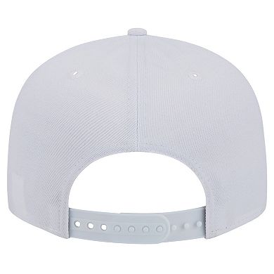 Men's New Era Dallas Cowboys Main White on White 9FIFTY Snapback Hat