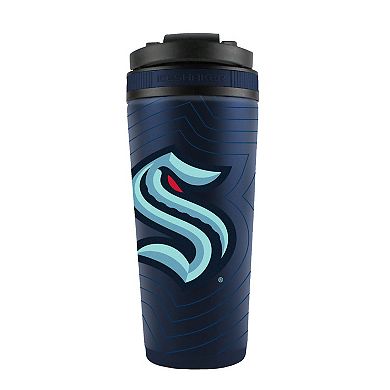 WinCraft Seattle Kraken 26oz. 4D Stainless Steel Ice Shaker Bottle