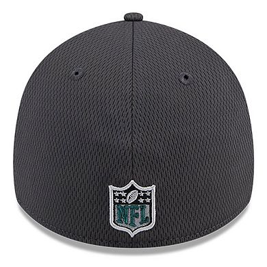 Men's New Era  Graphite Philadelphia Eagles 2024 NFL Draft 39THIRTY Flex Hat