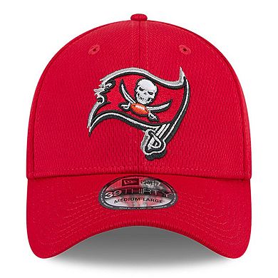 Men's New Era  Red Tampa Bay Buccaneers 2024 NFL Draft 39THIRTY Flex Hat