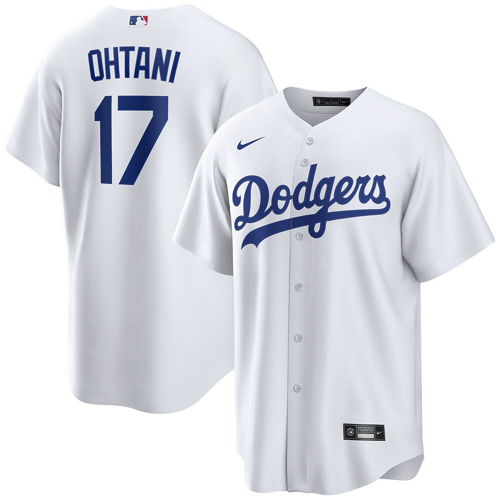 Men's Nike Shohei Ohtani White Los Angeles Dodgers Home Replica