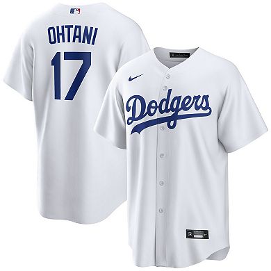 Men's Nike Shohei Ohtani White Los Angeles Dodgers Home Replica Player Jersey