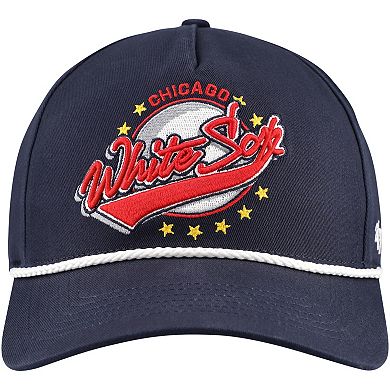 Men's '47 Navy Chicago White Sox Wax Pack Collection Premier Hitch Adjustable Hat