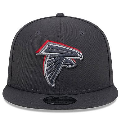 Men's New Era  Graphite Atlanta Falcons 2024 NFL Draft 9FIFTY Snapback Hat