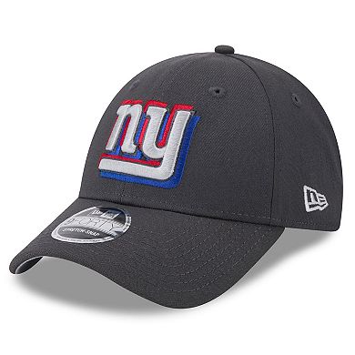 Youth New Era  Graphite New York Giants 2024 NFL Draft 9FORTY Adjustable Hat