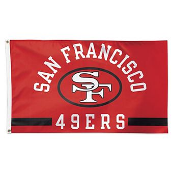 WinCraft San Francisco 49ers 3' x 5' Classic 1-Sided Deluxe Flag