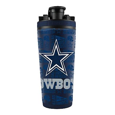 WinCraft Dallas Cowboys 26oz. 4D Stainless Steel Ice Shaker Bottle