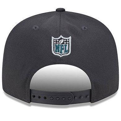 Men's New Era  Graphite Philadelphia Eagles 2024 NFL Draft 9FIFTY Snapback Hat