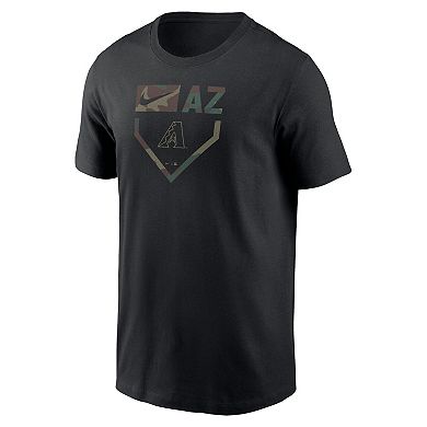 Men's Nike Black Arizona Diamondbacks Camo T-Shirt