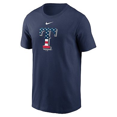 Men's Nike Navy Texas Rangers Americana T-Shirt