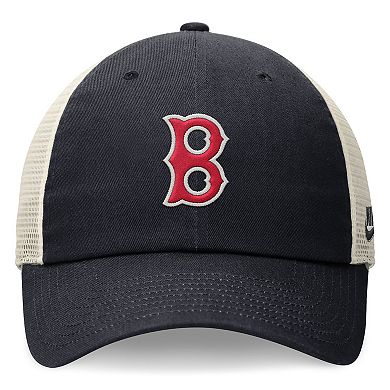 Men's Nike Navy Boston Red Sox Cooperstown Collection Rewind Club Trucker Adjustable Hat