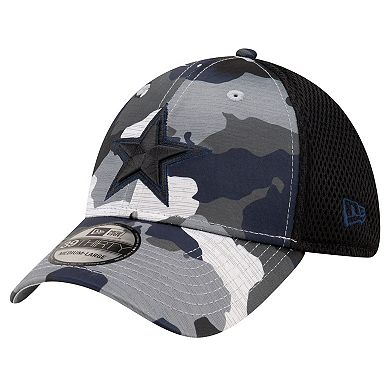 Men's New Era Camo/Black Dallas Cowboys Active 39THIRTY Flex Hat