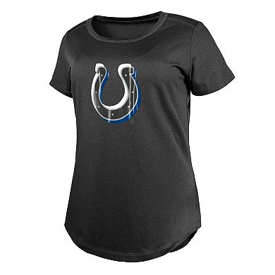 Women's New Era  Charcoal Indianapolis Colts 2024 NFL Draft T-Shirt