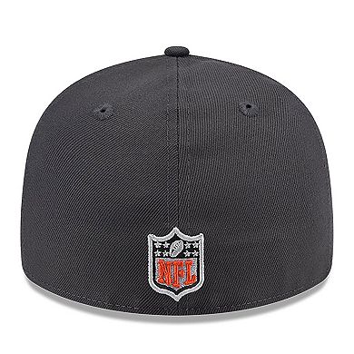 Men's New Era  Graphite Cincinnati Bengals 2024 NFL Draft Low Profile 59FIFTY Fitted Hat
