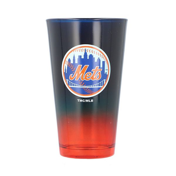 New York Mets 16oz. Ombre Pint Glass