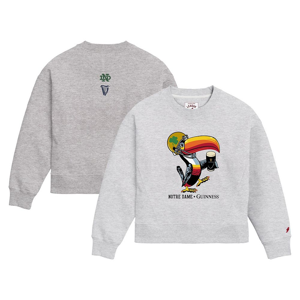 Women's League Collegiate Wear x Guinness Gray Notre Dame