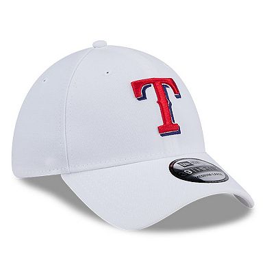 Men's New Era White Texas Rangers Evergreen 39THIRTY Flex Hat