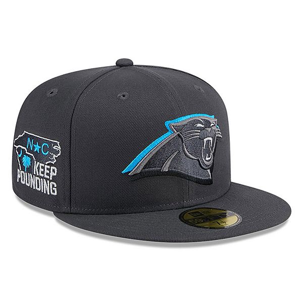 Men's New Era Graphite Carolina Panthers Official 2024 NFL Draft On ...