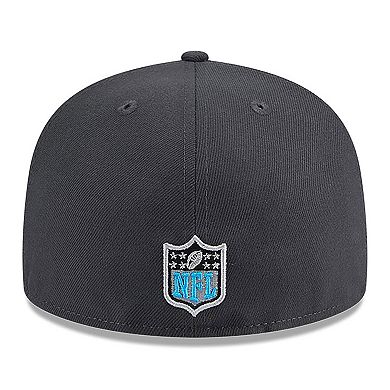 Men's New Era  Graphite Carolina Panthers Official 2024 NFL Draft On Stage 59FIFTY Fitted Hat