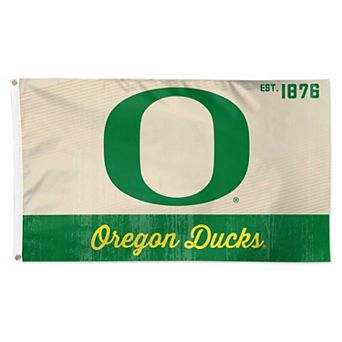 WinCraft Oregon Ducks 3â€™ x 5â€™ Single-Sided Retro Deluxe Flag
