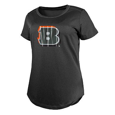 Women's New Era  Charcoal Cincinnati Bengals 2024 NFL Draft T-Shirt