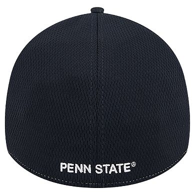 Men's New Era Heather Gray/Navy Penn State Nittany Lions Two-Tone 39THIRTY Flex Hat