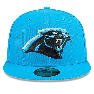 Men's New Era Blue Carolina Panthers 2024 NFL Draft 59FIFTY Fitted Hat