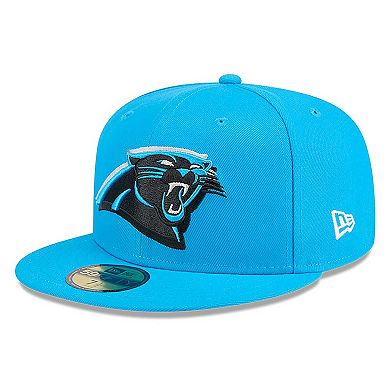 Men's New Era Blue Carolina Panthers 2024 NFL Draft 59FIFTY Fitted Hat