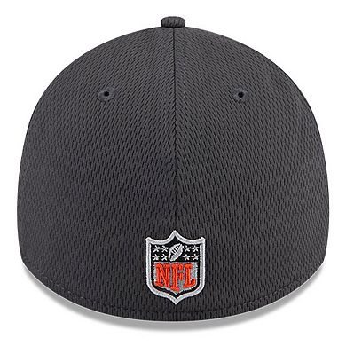 Men's New Era  Graphite Cincinnati Bengals 2024 NFL Draft 39THIRTY Flex Hat