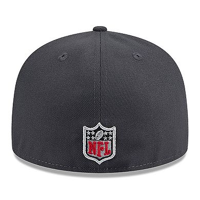 Men's New Era  Graphite Atlanta Falcons Official 2024 NFL Draft On Stage 59FIFTY Fitted Hat