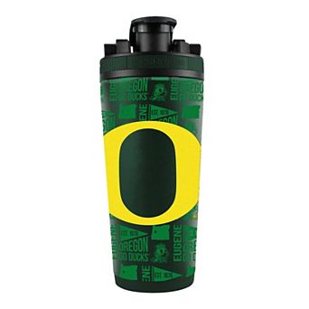 WinCraft Oregon Ducks 26oz. 4D Stainless Steel Ice Shaker Bottle