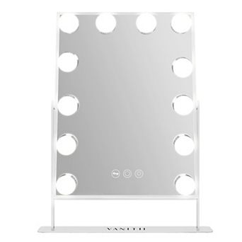 VANITII 12-led Bulbs Hollywood Mirror With Lights 11.81''x16.14''White