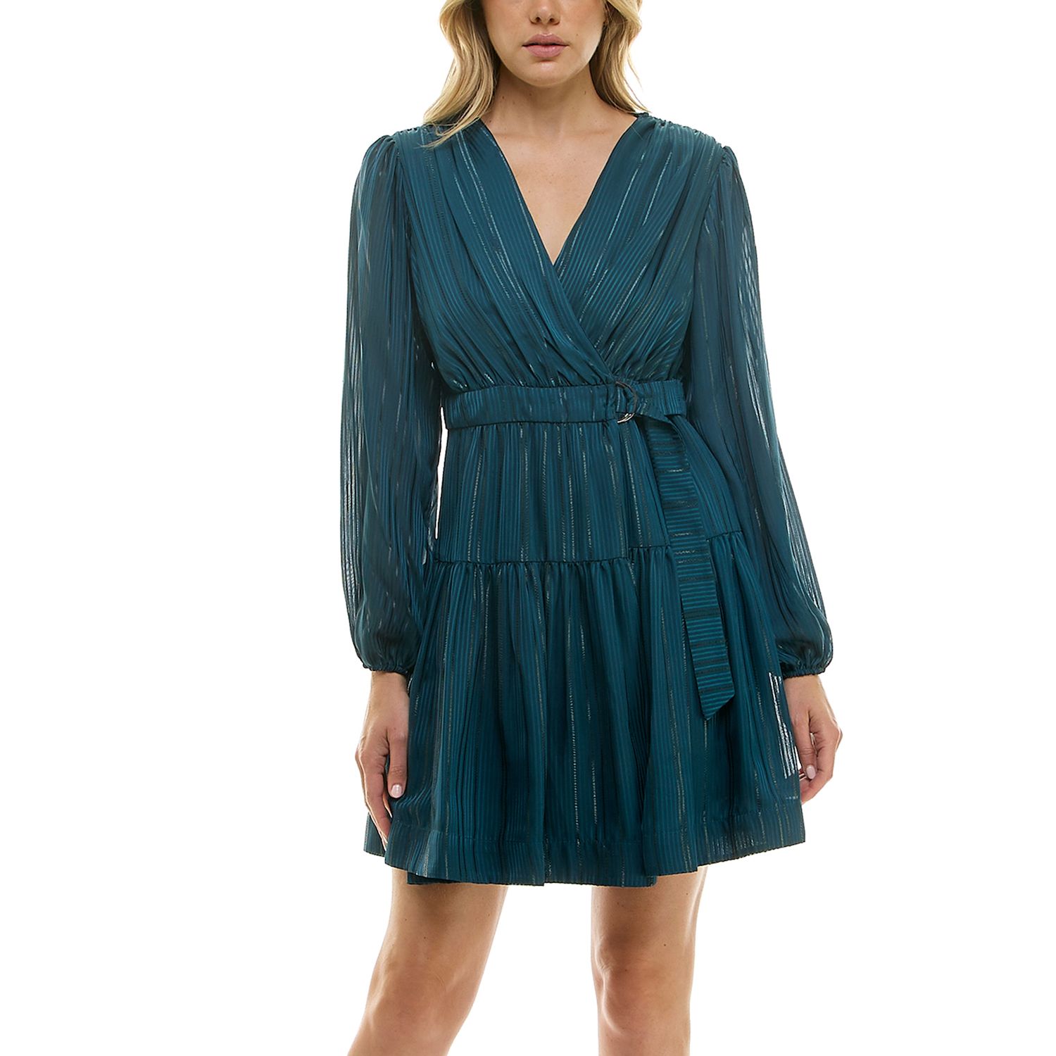 Women's Taylor Tiered Wrap Mini Dress